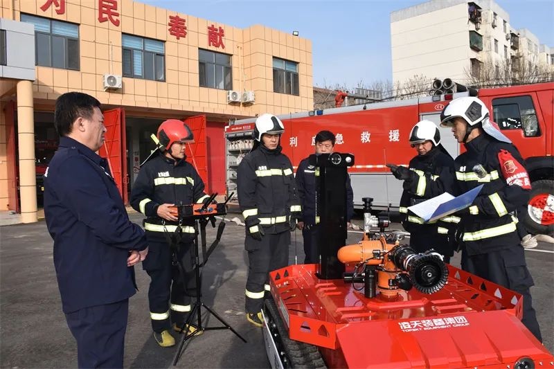“新戰(zhàn)友”入列，使命必達(dá)， 北京凌天智能助力東營(yíng)油田消防隊(duì)