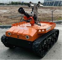 防爆消防滅火偵察機(jī)器人【重型超級動力】 (第10代，360°固定云臺+語音控制）